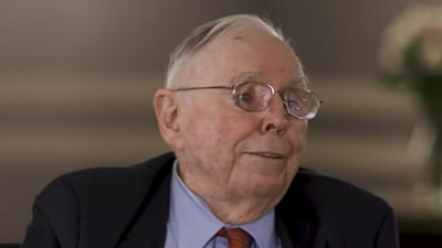 “The first $100,000 is a bi***, but you gotta do it," Charlie Munger said (Yahoo Finance screenshot/YouTube) “The first $100,000 is a bi***, but you gotta do it," Charlie Munger said (Yahoo Finance screenshot/YouTube)