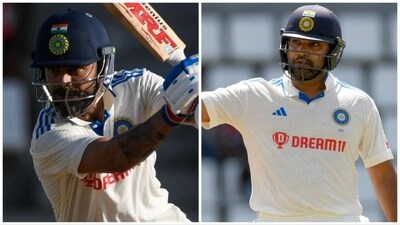 Virat Kohli eclipsed Virender Sehwag while captain Rohit Sharma achieved another spectacular feat (AFP) Virat Kohli eclipsed Virender Sehwag while captain Rohit Sharma achieved another spectacular feat (AFP)