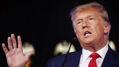 Former US president Donald Trump. (AFP) Former US president Donald Trump. (AFP)