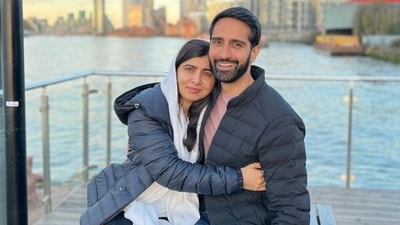 Malala Yousafzai's husband Asser Malik shares the sweetest post on her 26th birthday. (Instagram) Malala Yousafzai's husband Asser Malik shares the sweetest post on her 26th birthday. (Instagram)
