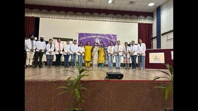 PAU holds nutrition awareness camp at Halwara Air Force Station. (HT PHOTO) PAU holds nutrition awareness camp at Halwara Air Force Station. (HT PHOTO)