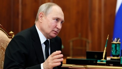 Russian president Vladimir Putin (AP) Russian president Vladimir Putin (AP)