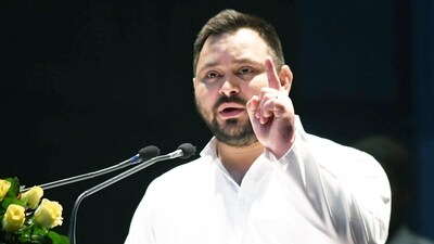 Bihar Deputy Chief Minister Tejashwi Yadav. (Santosh Kumar / Hindustan Times)