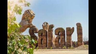 The Etawah safari with a perimeter of 8 km is one of the biggest in Asia. (HT Photo) The Etawah safari with a perimeter of 8 km is one of the biggest in Asia. (HT Photo)