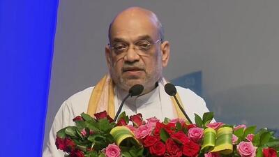 Union home minister Amit Shah. (Twitter Photo) Union home minister Amit Shah. (Twitter Photo)