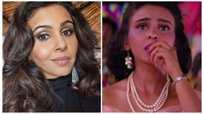 Suchitra Krishnamoorhti is best known for her role in films such as Kabhi Haan Kabhi Naa (right).