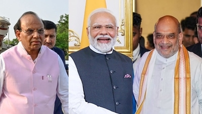 PM Modi spoke to Union Home Minister Amit Shah and Delhi LG Saxena over phone from France regarding Delhi floods. (PTI) PM Modi spoke to Union Home Minister Amit Shah and Delhi LG Saxena over phone from France regarding Delhi floods. (PTI)