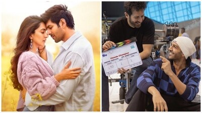 Kartik Aaryan has started new film shoot while Satyaprem Ki Katha is on the verge of wrapping up in theatres. Kartik Aaryan has started new film shoot while Satyaprem Ki Katha is on the verge of wrapping up in theatres.