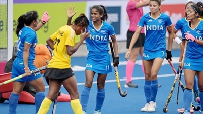The Indian Women's Hockey team. (Hockey India) The Indian Women's Hockey team. (Hockey India)