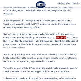 Official White House transcript of Joe Biden's address Official White House transcript of Joe Biden's address