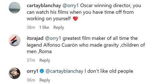 Orhan reacts to Instagram user. Orhan reacts to Instagram user.