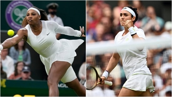 Ons Jabeur (R) repeated Serena Williams (R) key Wimbledon feat, showcasing her consistency at Wimbledon (File/AFP)