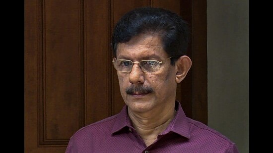 On July 4, 2010, TJ Joseph, a former head of Malayalam department of Newman College in Thodupuzha, was attacked by a group of PFI workers in Muvattupuzha in Ernakulam district. (HT Photo)