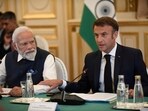 India's Prime Minister Narendra Modi and French President Emmanuel Macron India's Prime Minister Narendra Modi and French President Emmanuel Macron
