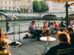 For many people, summer in Paris means enjoying the atmosphere along the Seine river. 