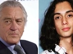 Robert De Niro, his grandson Leandro De Niro Rodriguez