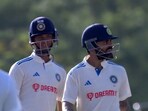 Virat Kohli (R) and Yashasvi Jaiswal (L) Virat Kohli (R) and Yashasvi Jaiswal (L)