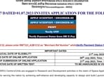 ISRO VSSC Recruitment 2023: Apply for scientist and engineer posts till July 21