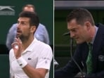 Novak Djokovic was left furious at the chair umpire during the Wimbledon semifinal match vs Sinner