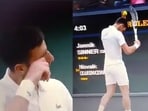 Novak Djokovic's gesture for booing Wimbledon crowd during semifinal vs Jannik Sinner