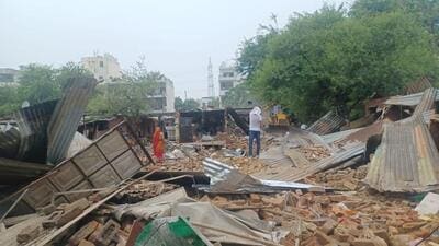 HSVP clears encroached land in Sector 50