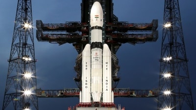 Indian Space Research Organisation (ISRO) completes the 'launch rehearsal' for Chandrayaan-3, which will be launched from Satish Dhawan Space Centre, Sriharikota, on July 14th. (ANI Photo) (ISRO Twitter)