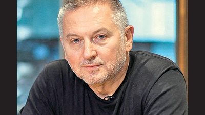 Author Georgi Gospodinov (Dimitar Kyosemarliev/AFP)