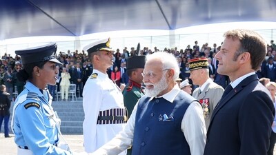 PM Modi is attending the parade as the Guest of Honour. PM Modi is attending the parade as the Guest of Honour.