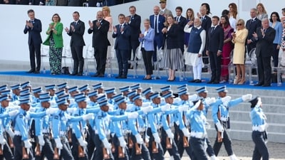 Taking to Twitter, PM Modi wrote: “India, inspired by its centuries old ethos, is committed to doing everything possible to make our planet peaceful, prosperous and sustainable. 1.4 billion Indians will always be grateful to France for being a strong and trusted partner. May the bond deepen even further!” Taking to Twitter, PM Modi wrote: “India, inspired by its centuries old ethos, is committed to doing everything possible to make our planet peaceful, prosperous and sustainable. 1.4 billion Indians will always be grateful to France for being a strong and trusted partner. May the bond deepen even further!”