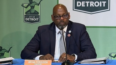 Bryan Ferguson member of Detroit Police Board of Commissioner (WXYZ) Bryan Ferguson member of Detroit Police Board of Commissioner (WXYZ)