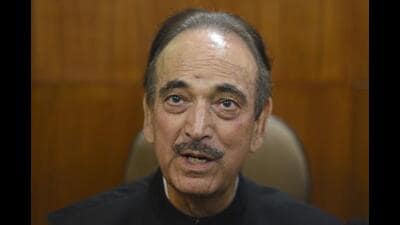 Former J&K chief minister Ghulam Nabi Azad (File photo) Former J&K chief minister Ghulam Nabi Azad (File photo)