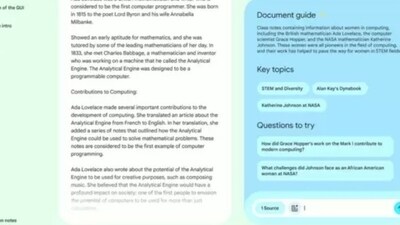 Google's NotebookLM (Image courtesy: notebooklm.google.com) Google's NotebookLM (Image courtesy: notebooklm.google.com)
