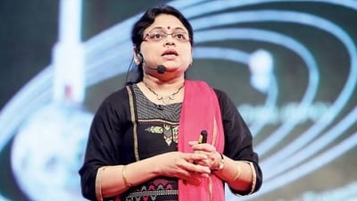 Dr Ritu Karidhal Srivastava, one of the senior scientists at Indian Space Research Organisation (ISRO), is leading the mission. (Twitter) Dr Ritu Karidhal Srivastava, one of the senior scientists at Indian Space Research Organisation (ISRO), is leading the mission. (Twitter)