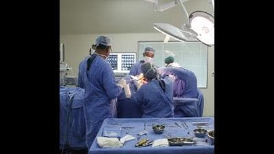 The patient was discharged on the third day after the procedure and has now fully recovered. (REPRESENTATIVE PIC) The patient was discharged on the third day after the procedure and has now fully recovered. (REPRESENTATIVE PIC)