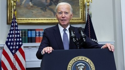 U.S. President Joe Biden speaks about his plans for continued student debt relief after a U.S. Supreme Court decision blocking his plan to cancel $430 billion in student loan debt, at the White House in Washington, U.S. June 30, 2023. (REUTERS)