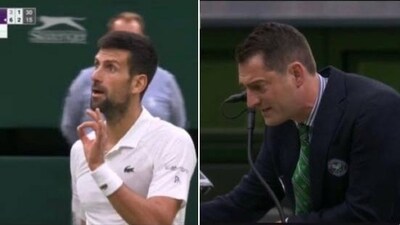 Novak Djokovic was left furious at the chair umpire during the Wimbledon semifinal match vs Sinner Novak Djokovic was left furious at the chair umpire during the Wimbledon semifinal match vs Sinner