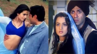 Ameesha Patel worked with Sunny Deol in Gadar Ek Prem Katha just a year before she was paired with Bobby Deol in Humraaz. Ameesha Patel worked with Sunny Deol in Gadar Ek Prem Katha just a year before she was paired with Bobby Deol in Humraaz.