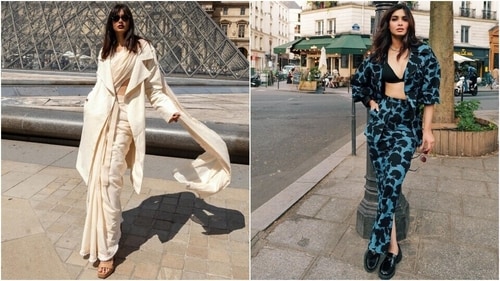 Diana Penty poses in two stylish outfits in Paris. ( Instagram) Diana Penty poses in two stylish outfits in Paris. ( Instagram)