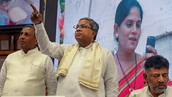Karnataka Chief Minister Siddaramaiah. (PTI)