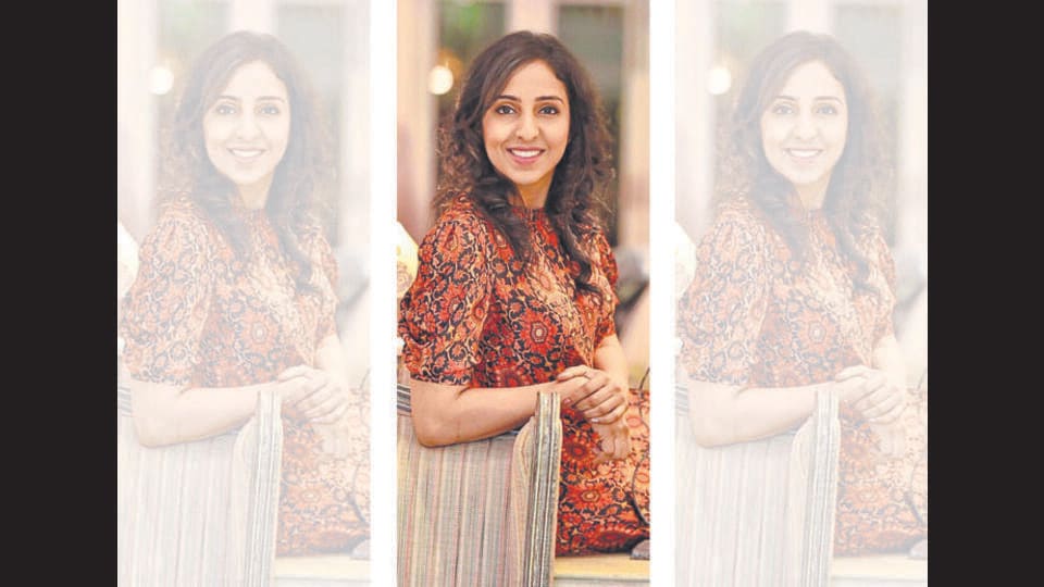 The high point in designer Nivedita Saboo’s life? Topping her class at NIFT, Delhi.