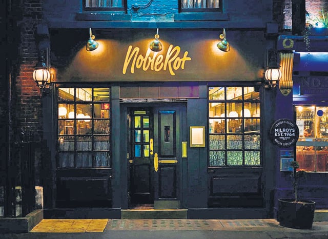 The wine at Soho’s Noble Rot is always good and is reasonably priced. The wine at Soho’s Noble Rot is always good and is reasonably priced.