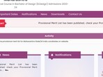 MAH CET BDes merit list 2023 released at bdesigncap2023.mahacet.org