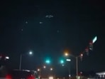 Screengrab of the video of UFO spotted in Middletown, Ohio.