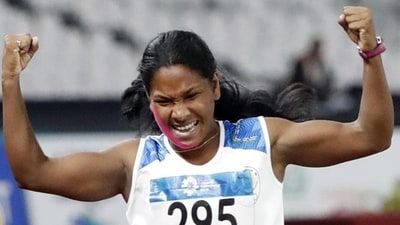 File photo of Swapna Barman (REUTERS) File photo of Swapna Barman (REUTERS)