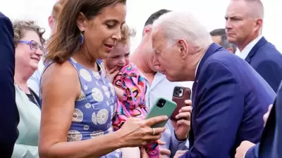 Joe Biden: The video of the incident was widely shared on social media. Joe Biden: The video of the incident was widely shared on social media.