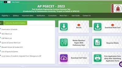 AP PGCET 2023 result released at cets.apsche.ap.gov.in AP PGCET 2023 result released at cets.apsche.ap.gov.in