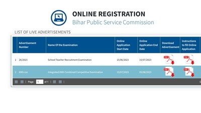 BPSC 69th CCE registration begins at onlinebpsc.bihar.gov.in BPSC 69th CCE registration begins at onlinebpsc.bihar.gov.in