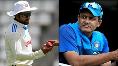 Anil Kumble stated that Rohit and co. should consider picking the 28-year-old star in Tests (AP/File) Anil Kumble stated that Rohit and co. should consider picking the 28-year-old star in Tests (AP/File)