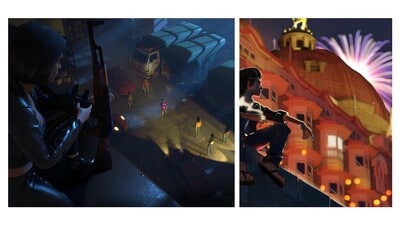 Games such as Mayanagari (set in a fictional city that is a cross between Mumbai and Goa) and Mumbai Gullies (complete with local trains and taxis) are hoping to appeal to players of games such as Grand Theft Auto. Games such as Mayanagari (set in a fictional city that is a cross between Mumbai and Goa) and Mumbai Gullies (complete with local trains and taxis) are hoping to appeal to players of games such as Grand Theft Auto.