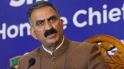 Himachal CM Sukhvinder Singh Sukhu. (File) Himachal CM Sukhvinder Singh Sukhu. (File)